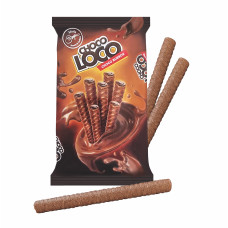 Вафельні трубочки «Choco Loco» з шоколадною начинкою