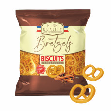 Печиво цукрове «Bretzels з корицею»