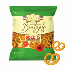 Печиво цукрове «Bretzels з маком»